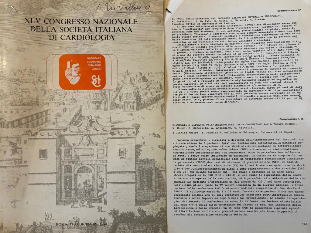 Mario Trivellato il ruolo della carnitina nel prolasso valvolare mitralico idiopatico