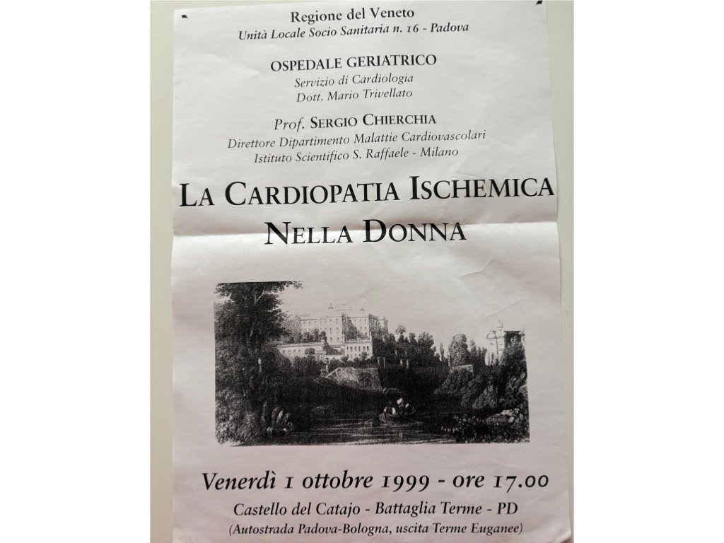 mario trivellato la cardiopatia ischemica nella donna