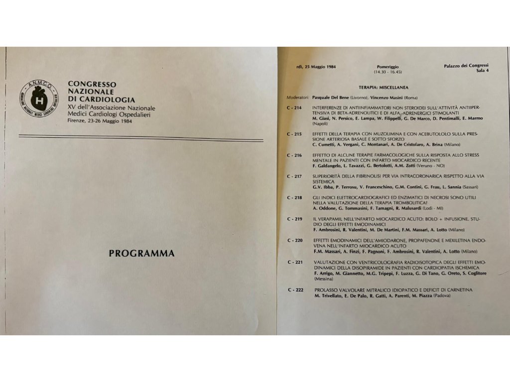 Mario Trivellato il prolasso valvolare